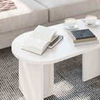 Tavolino da salotto Bianco 80 x 39,5 x 35 cm