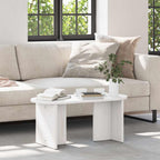 Tavolino da salotto Bianco 80 x 39,5 x 35 cm