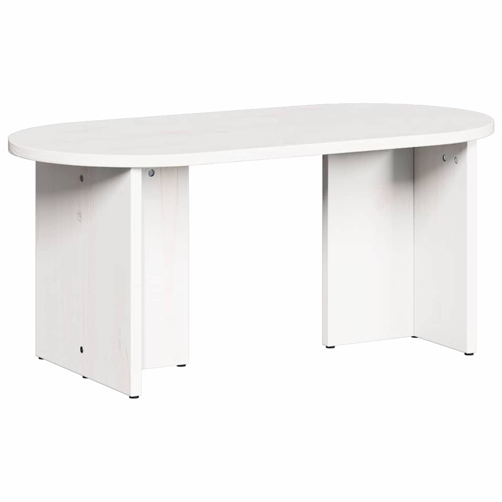 Tavolino da salotto Bianco 80 x 39,5 x 35 cm