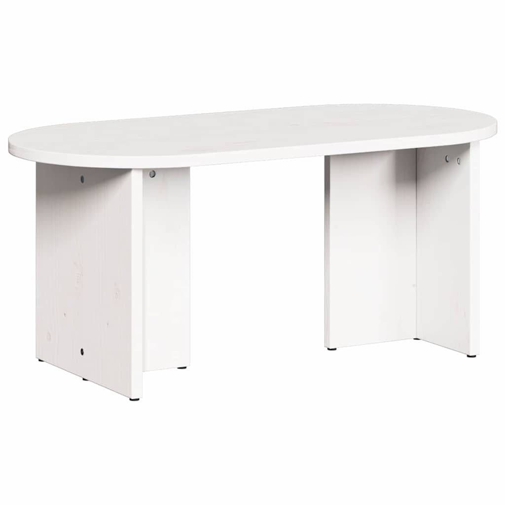 Tavolino da salotto Bianco 80 x 39,5 x 35 cm