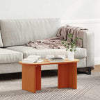 Tavolino da salotto Marrone cerato 80 x 39,5 x 35 cm