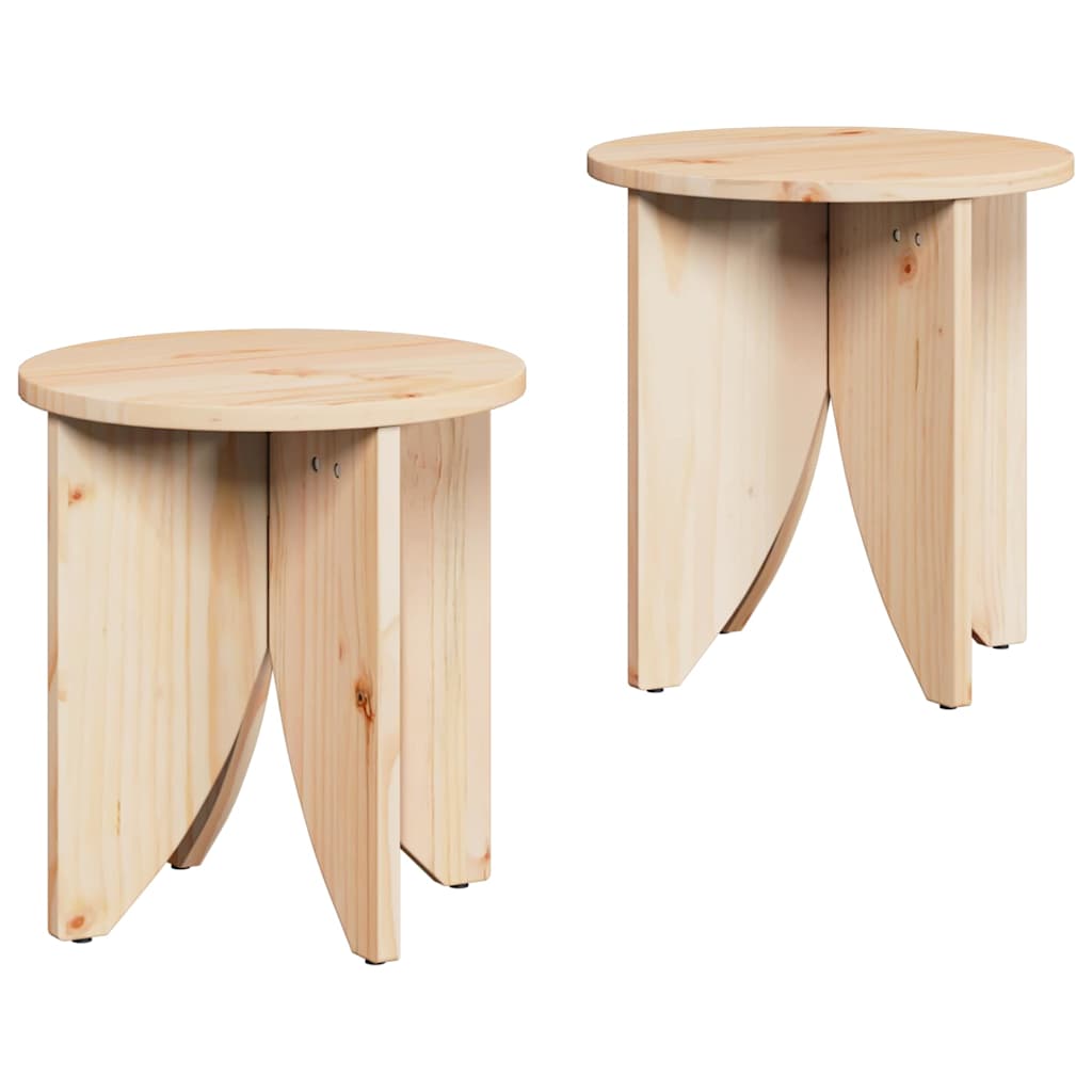 Tavolino da salotto 2 pcs Naturale