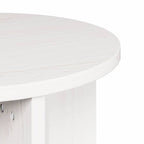 Tavolino da salotto 2 pcs Bianco