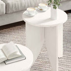 Tavolino da salotto 2 pcs Bianco