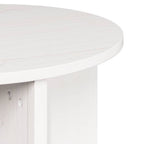 Tavolino da salotto 2 pcs Bianco
