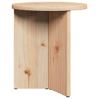 Tavolino da salotto 2 pcs Naturale Legno massello di pino