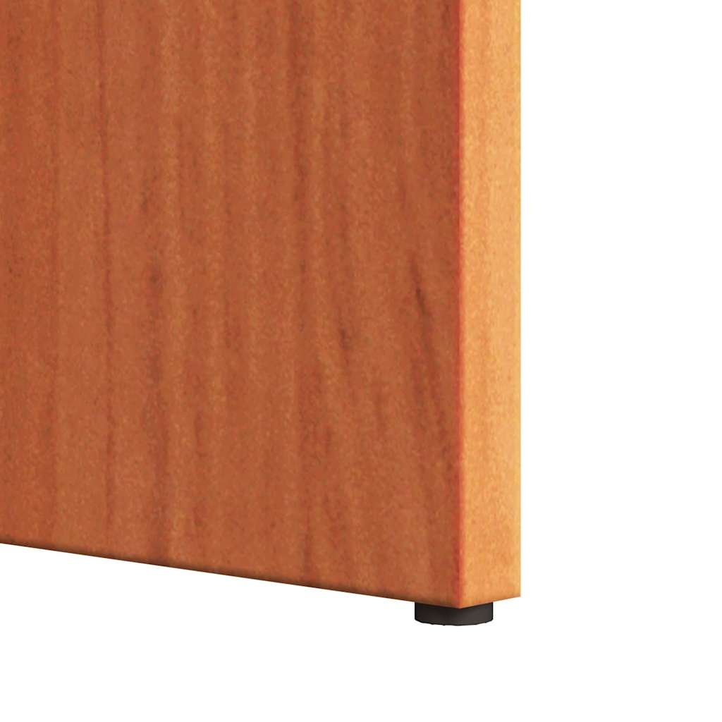 Tavolino da salotto 2 pcs Marrone cerato Legno massello di pino