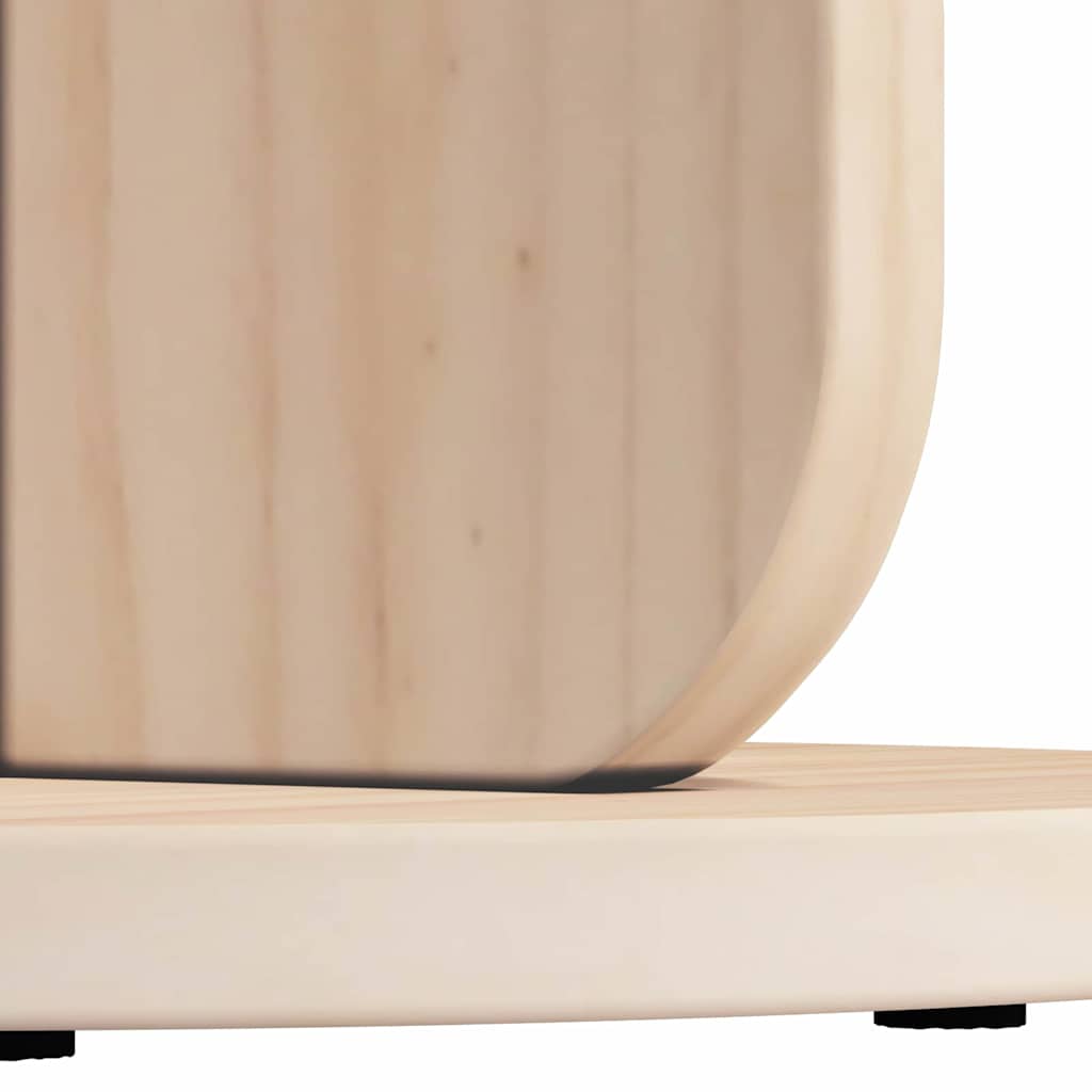 Tavolino da salotto Naturale 39,5 x 39,5 x 53,5 cm