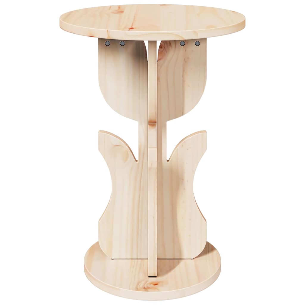Tavolino da salotto Naturale 39,5 x 39,5 x 53,5 cm