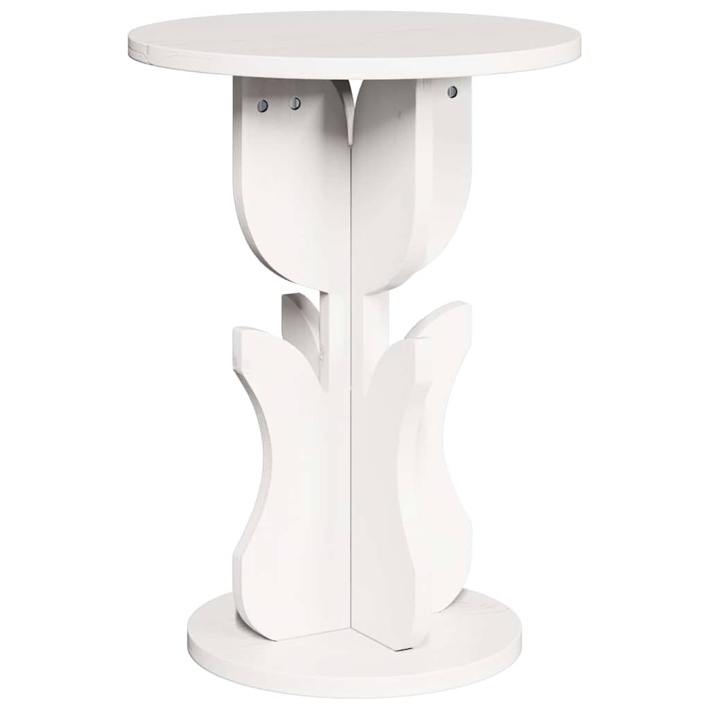 Tavolino da salotto Bianco 39,5 x 39,5 x 53,5 cm