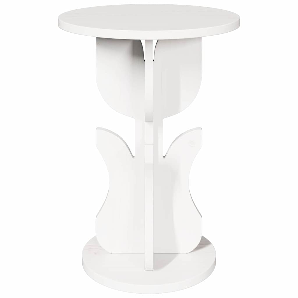 Tavolino da salotto Bianco 39,5 x 39,5 x 53,5 cm