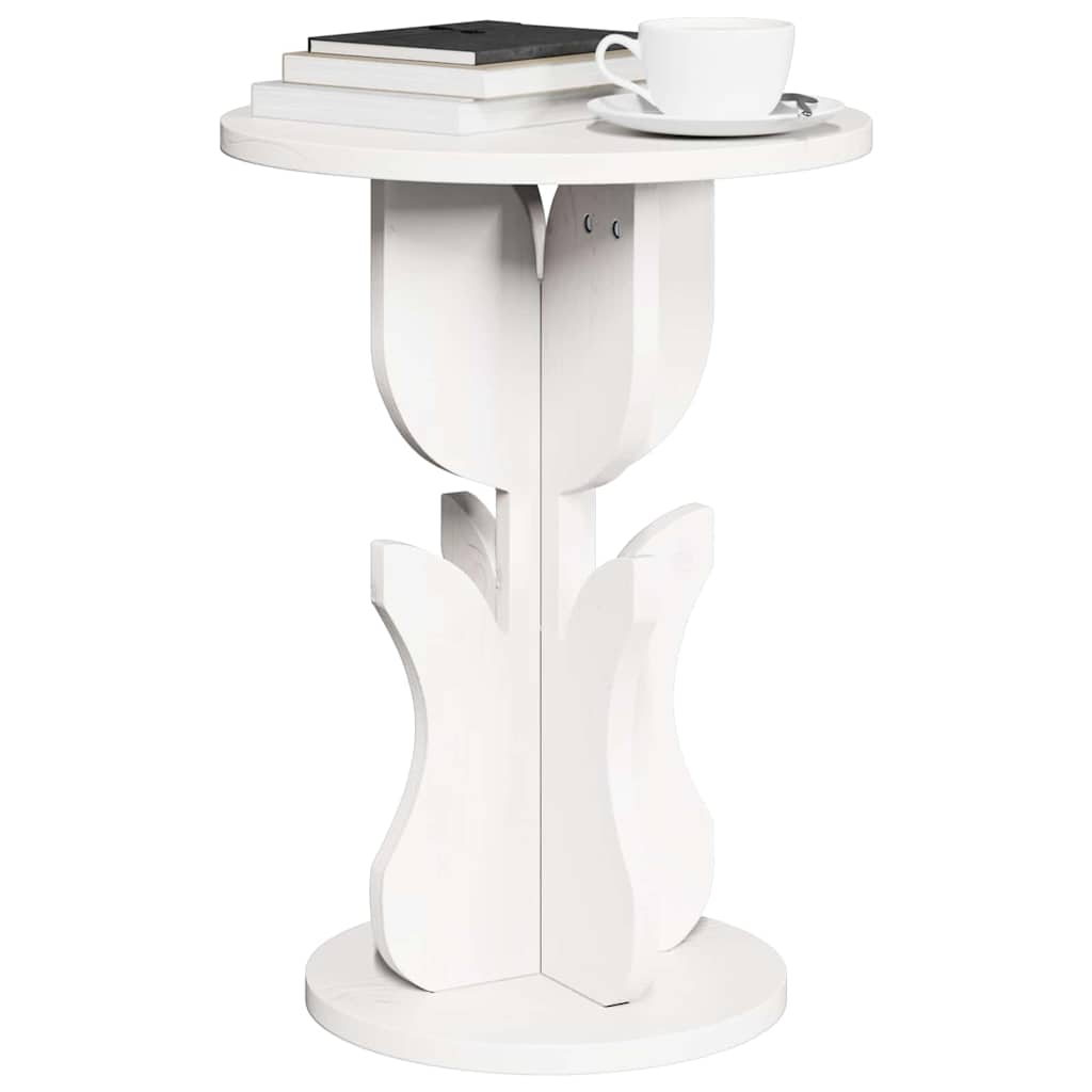Tavolino da salotto Bianco 39,5 x 39,5 x 53,5 cm