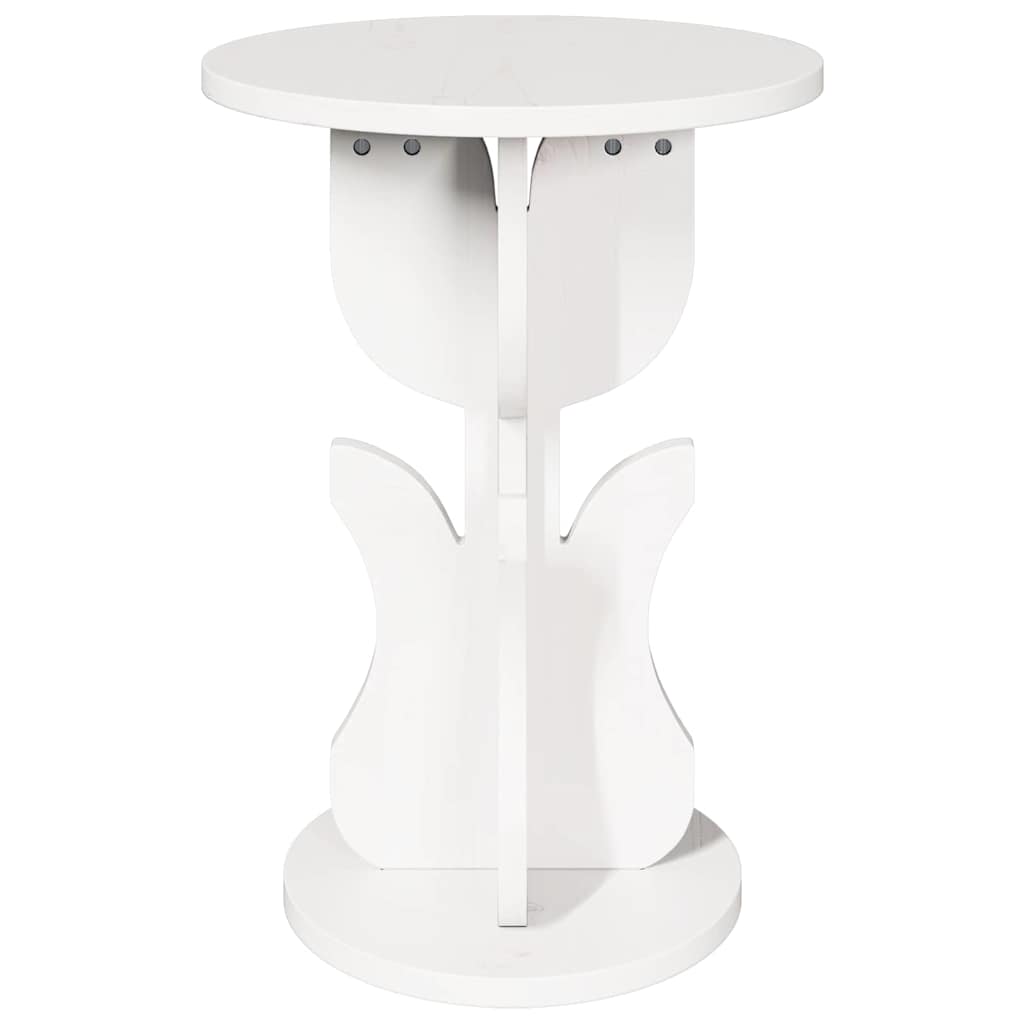 Tavolino da salotto Bianco 39,5 x 39,5 x 53,5 cm