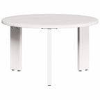 Tavolino da salotto 2 pcs Bianco Legno massello di pino