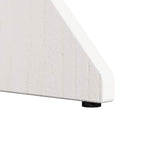 Tavolino da salotto 2 pcs Bianco Legno di pino massello
