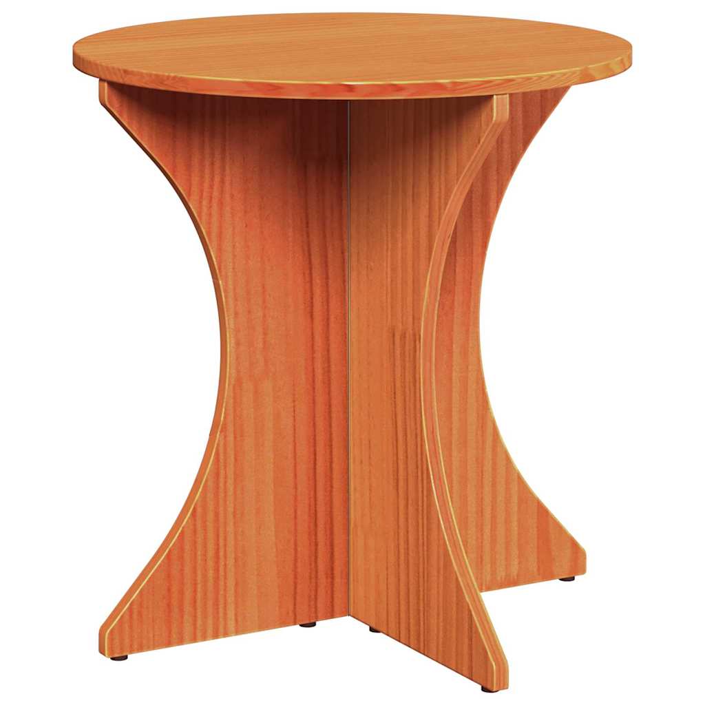 Tavolino da salotto 3 pcs Marrone cerato