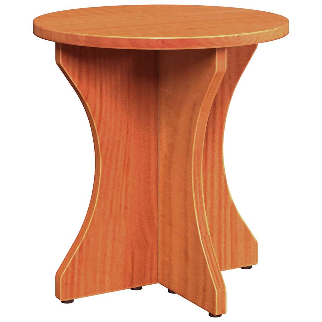 Tavolino da salotto 3 pcs Marrone cerato