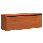 Armadietto a muro Marrone cerato 100 x 30 x 35 cm Pino massello