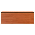 Armadietto a muro Marrone cerato 100 x 30 x 35 cm Pino massello
