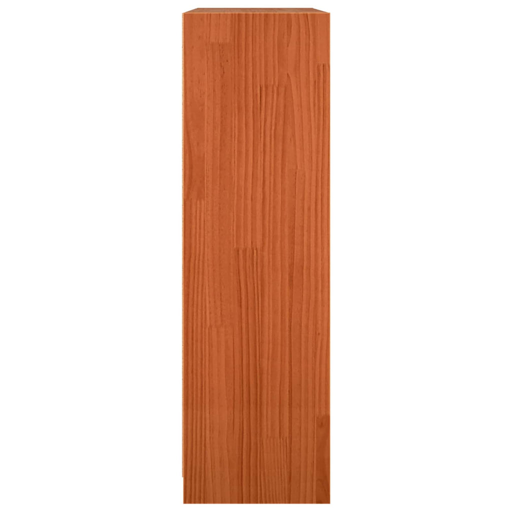 Armadio per Libri Marrone cerato 104 x 33 x 110 cm