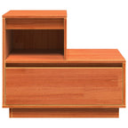Armadio da Notte con cassetto Marrone cerato 60 x 34 x 51 cm