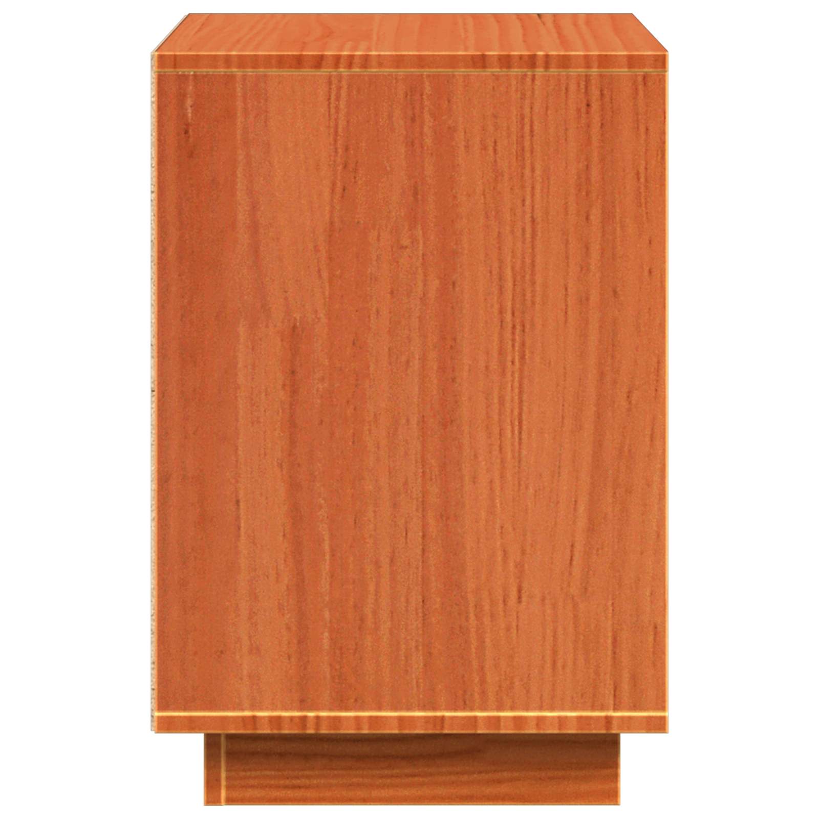 Armadio da Notte con cassetto Marrone cerato 60 x 34 x 51 cm