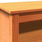 Panchina con contenitore Marrone cerato 110 x 38 x 45,5 cm
