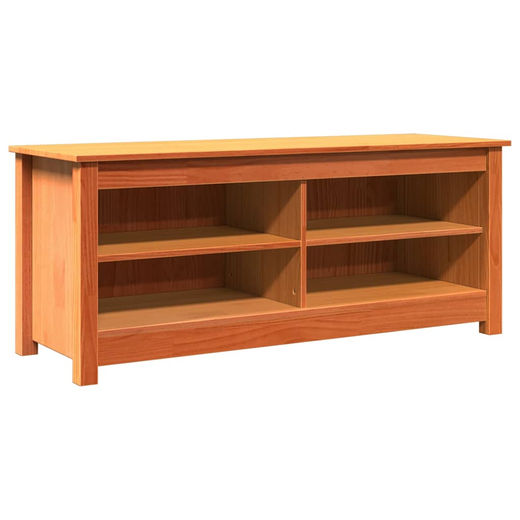 Panchina con contenitore Marrone cerato 110 x 38 x 45,5 cm