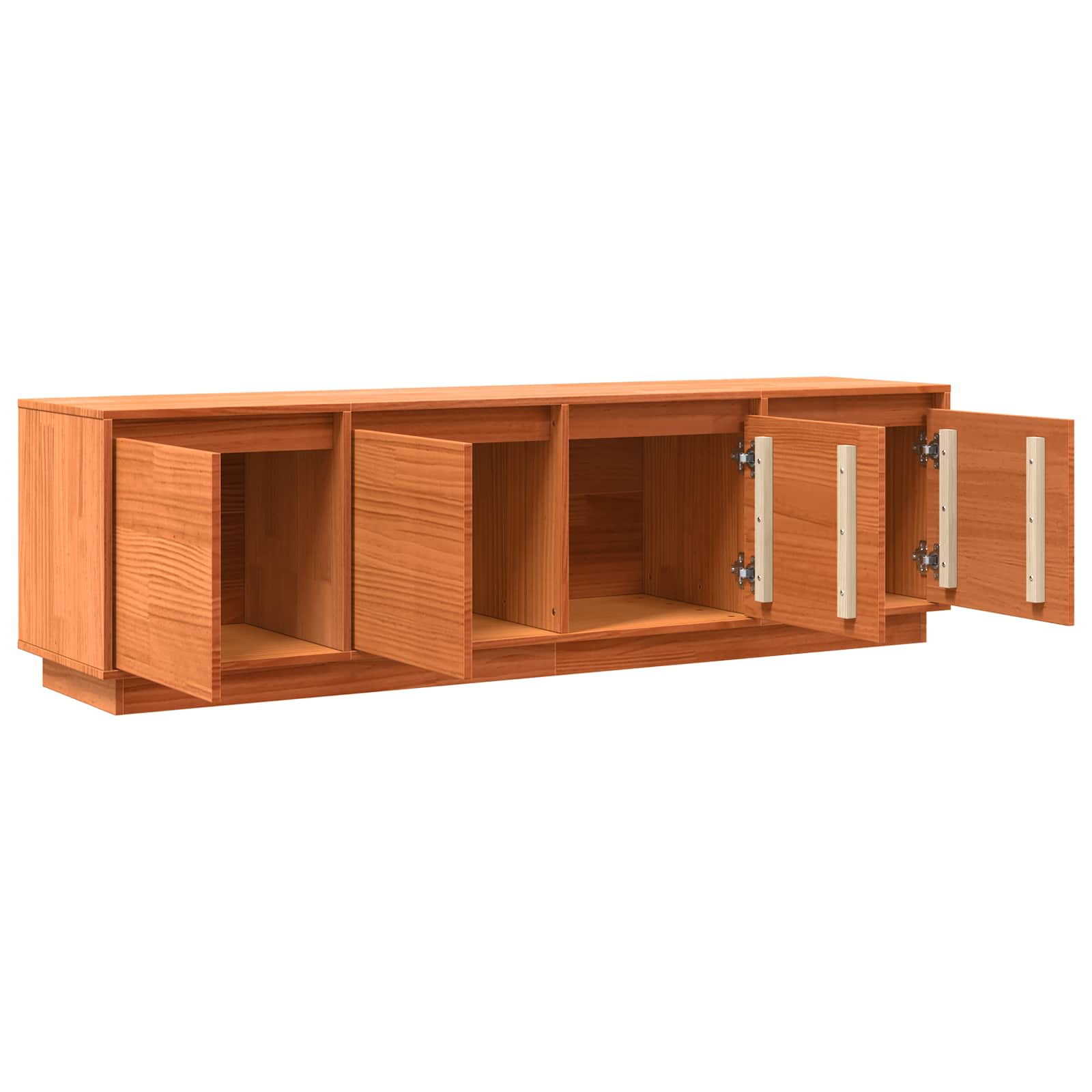 Mobile TV Marrone 156 x 37 x 45 cm Legno multistrato