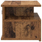 Comodino flottante con cassetto Legno vecchio 40 x 31 x 28 cm