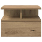 Comodino flottante Rovere artigianale 40 x 31 x 28 cm