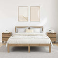 Armadio da Notte 2 pcs rovere artigianale 40 x 35 x 50 cm