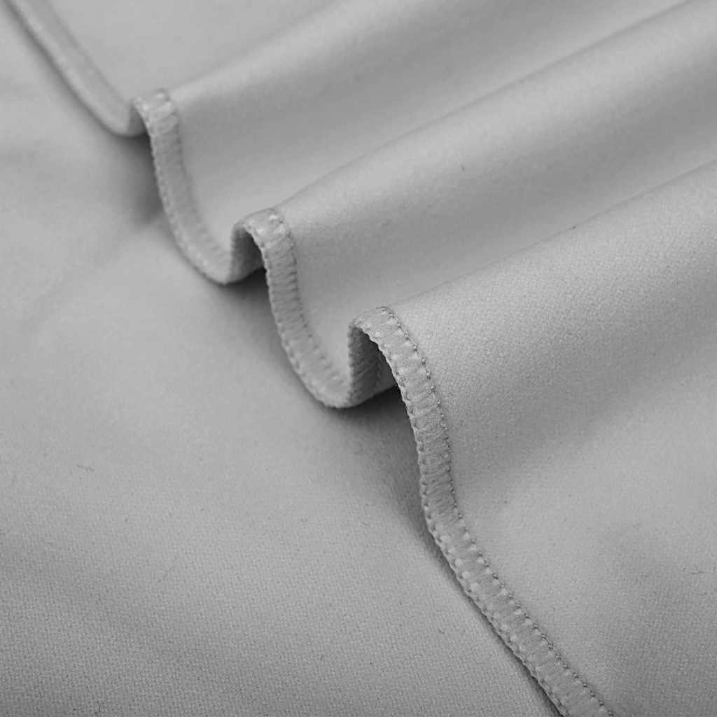 Asciugamani Sportivi 2 pcs Grigio scuro 140 x 70 cm