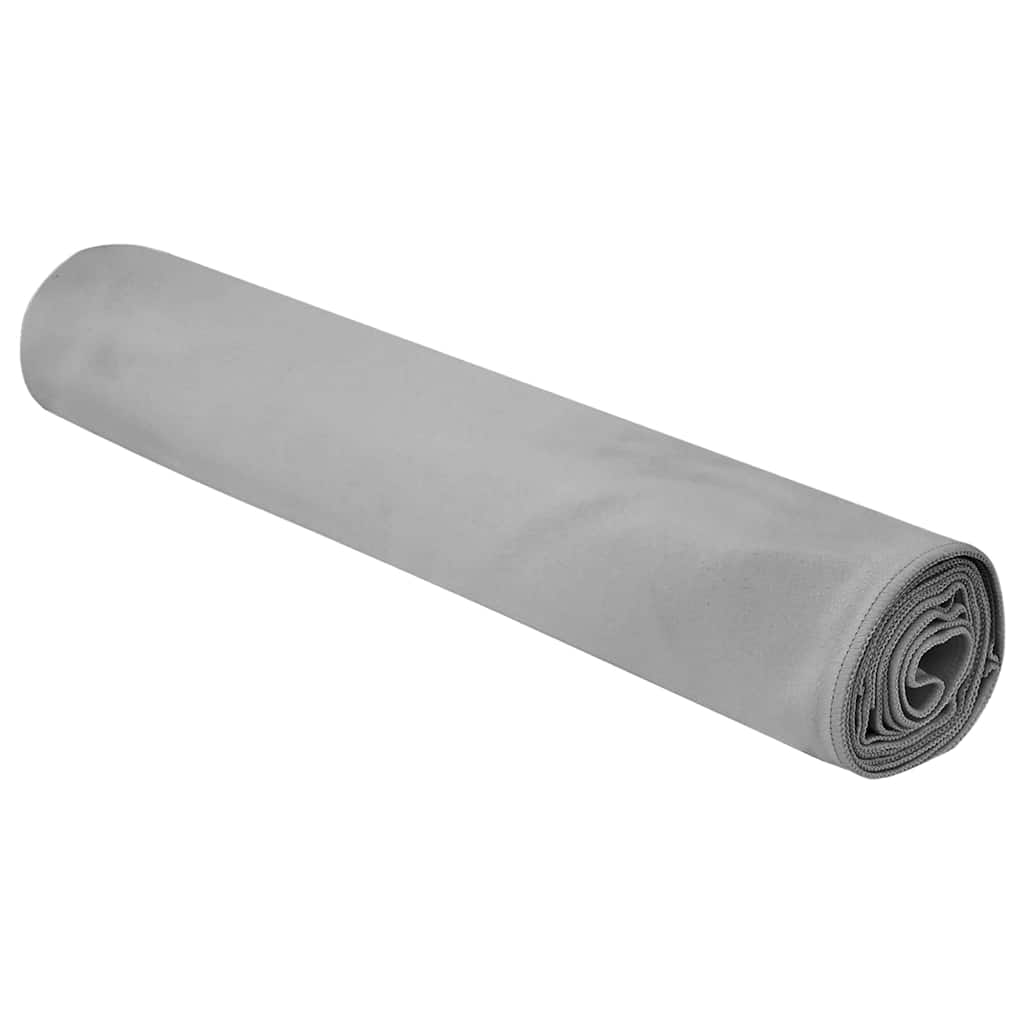 Asciugamani Sportivi 2 pcs Grigio scuro 90 x 180 cm
