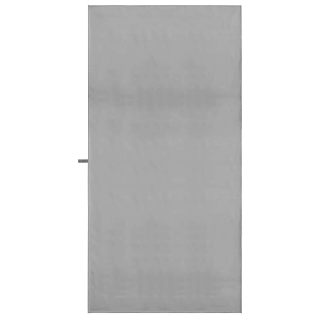Asciugamani Sportivi 2 pcs Grigio scuro 90 x 180 cm