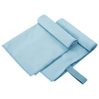 Asciugamani Sportivi 2 pcs Blu 50 x 30 cm