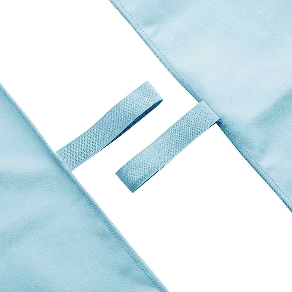 Asciugamani Sportivi 2 pcs Blu 140 x 70 cm