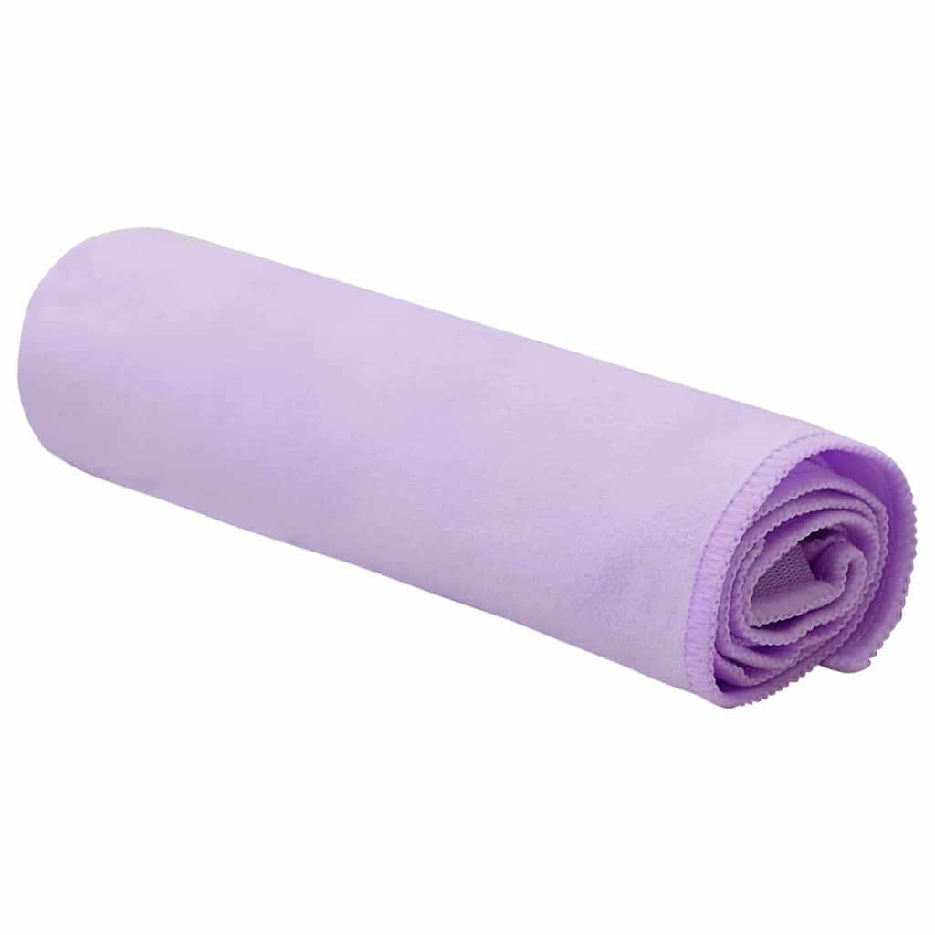 Asciugamani Sportivi 2 pcs Viola 50 x 30 cm