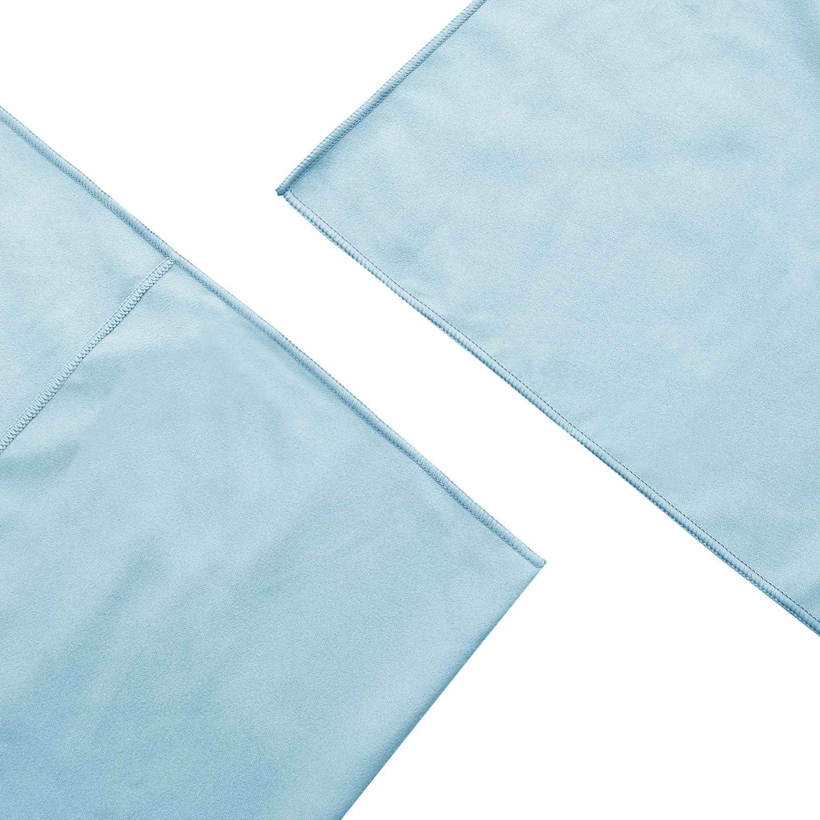 Asciugamani per Sedia Outdoor 2 pcs Blu 130 x 60 cm