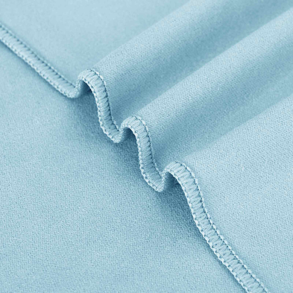 Asciugamani per Sedia Outdoor 2 pcs Blu 130 x 60 cm