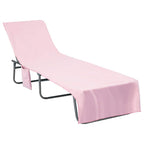 Asciugamani per lettino 2 pcs Rosa 210 x 75 cm