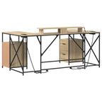 Scrivania Rovere Sonoma 182 x 101 x 87,5 cm Legno multistrato