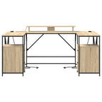 Scrivania Rovere Sonoma 182 x 101 x 87,5 cm Legno multistrato