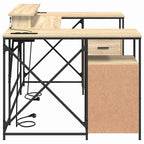 Scrivania Rovere Sonoma 182 x 101 x 87,5 cm Legno multistrato