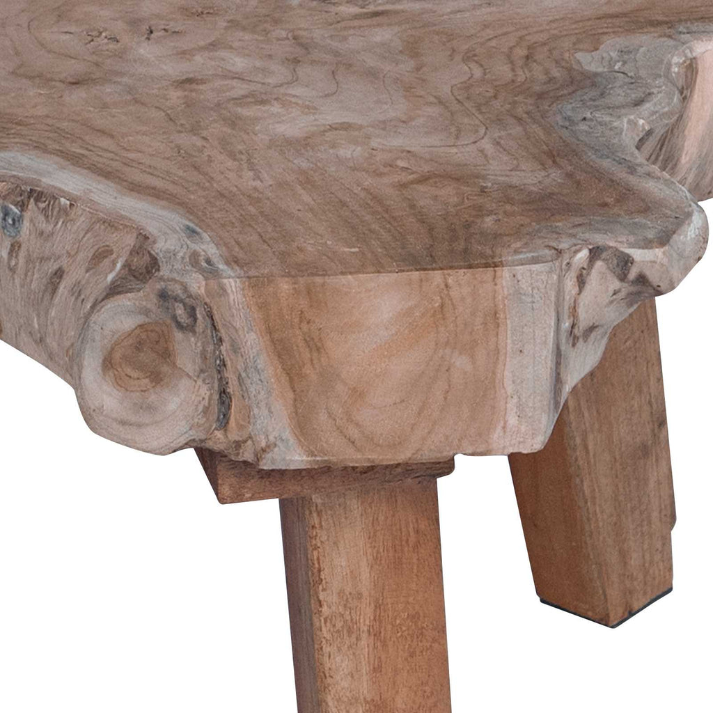 Comodino Marrone 40 x 40 x 25 cm Legno Recuperato Massello