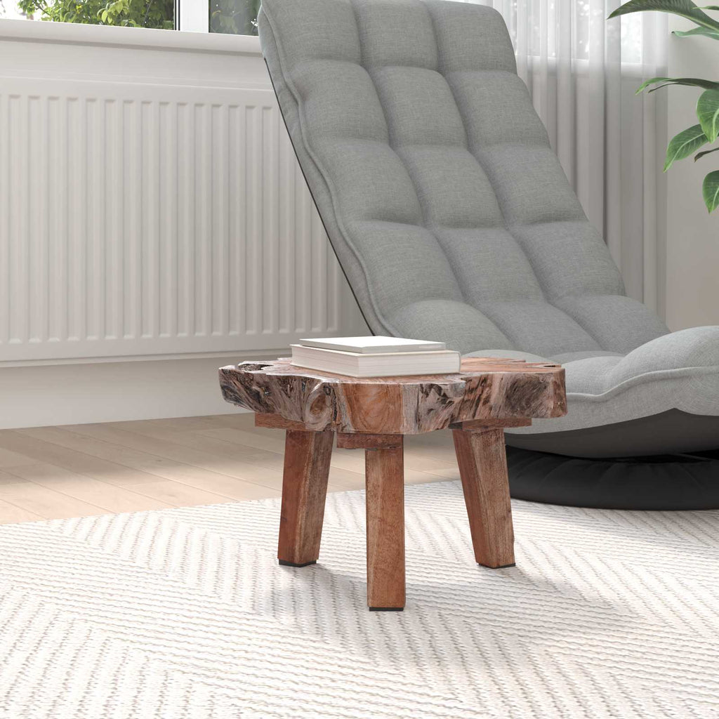 Comodino Marrone 40 x 40 x 25 cm Legno Recuperato Massello