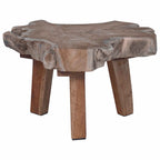 Comodino Marrone 40 x 40 x 25 cm Legno Recuperato Massello