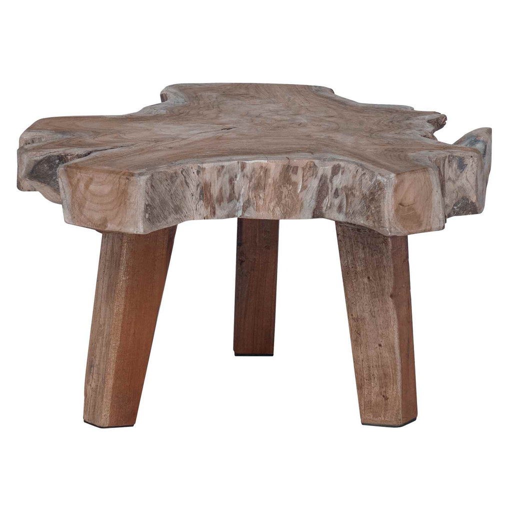 Comodino Marrone 40 x 40 x 25 cm Legno Recuperato Massello