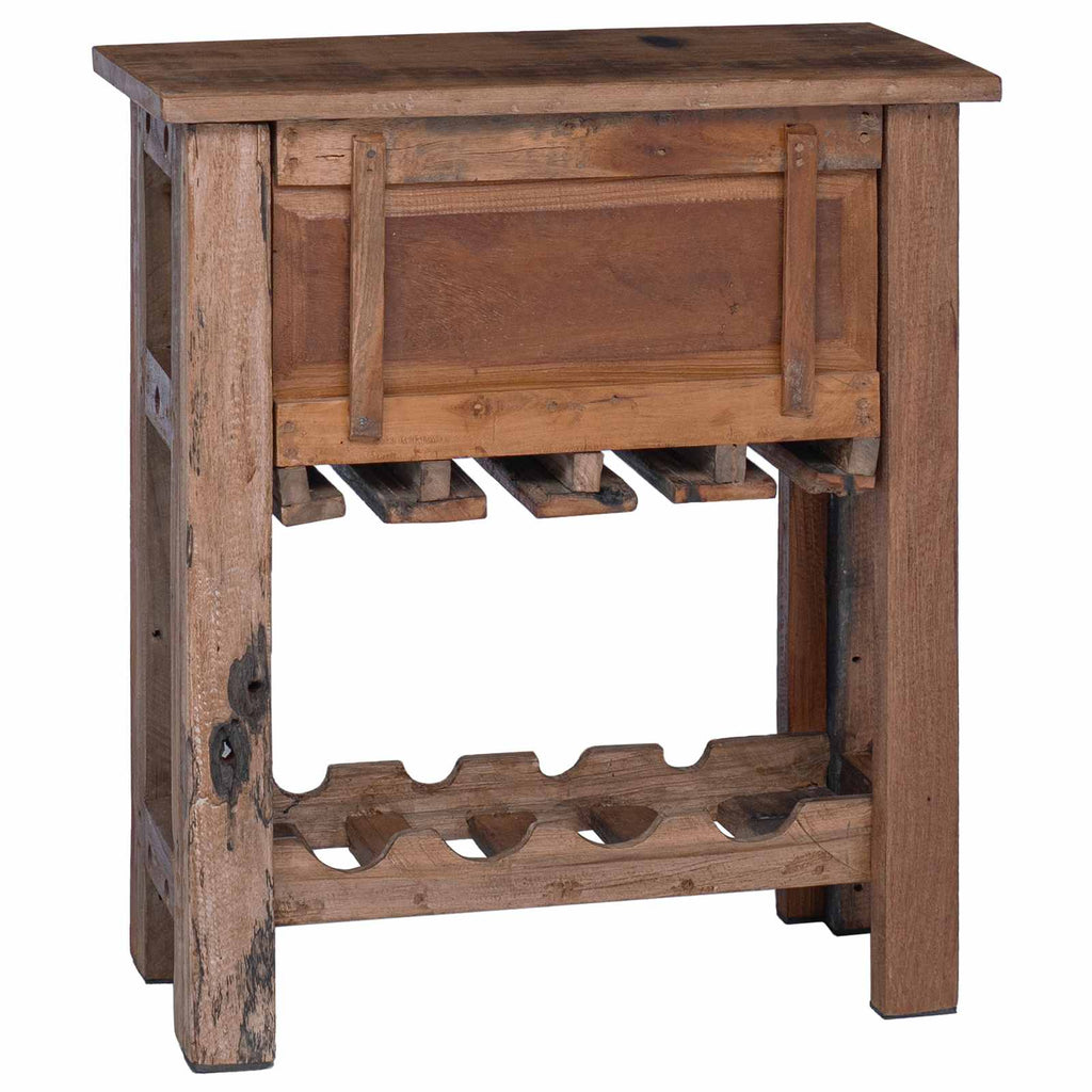 Armadietto Marrone 60 x 30 x 70 cm Legno Recuperato Massello