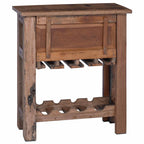 Armadietto Marrone 60 x 30 x 70 cm Legno Recuperato Massello